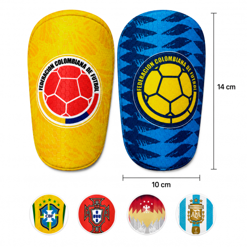 CANILLERAS DE EQUIPOS OVALADAS PARA NIÑOS VARIOS
