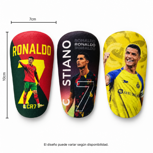 CANILLERAS MINI DE JUGADORES