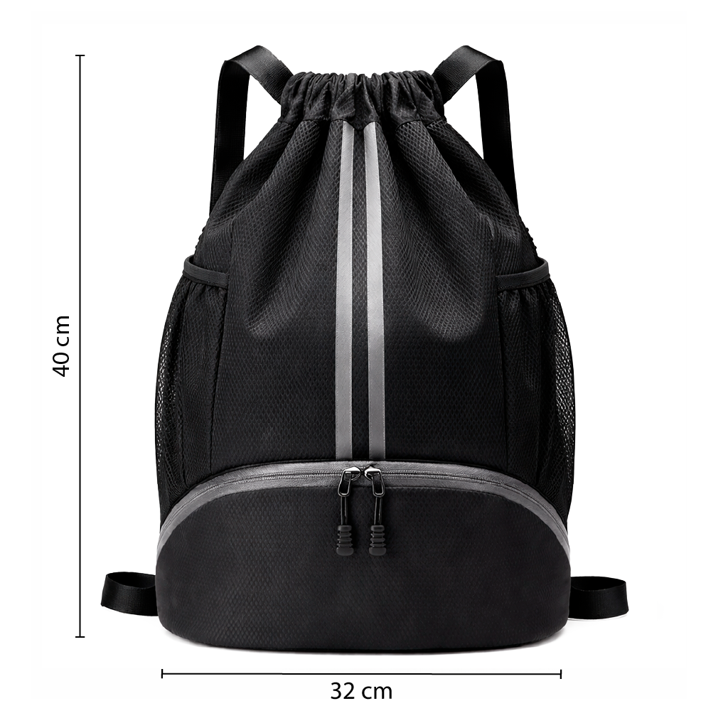 BOLSO RESISTENTE AL AGUA NEGRO