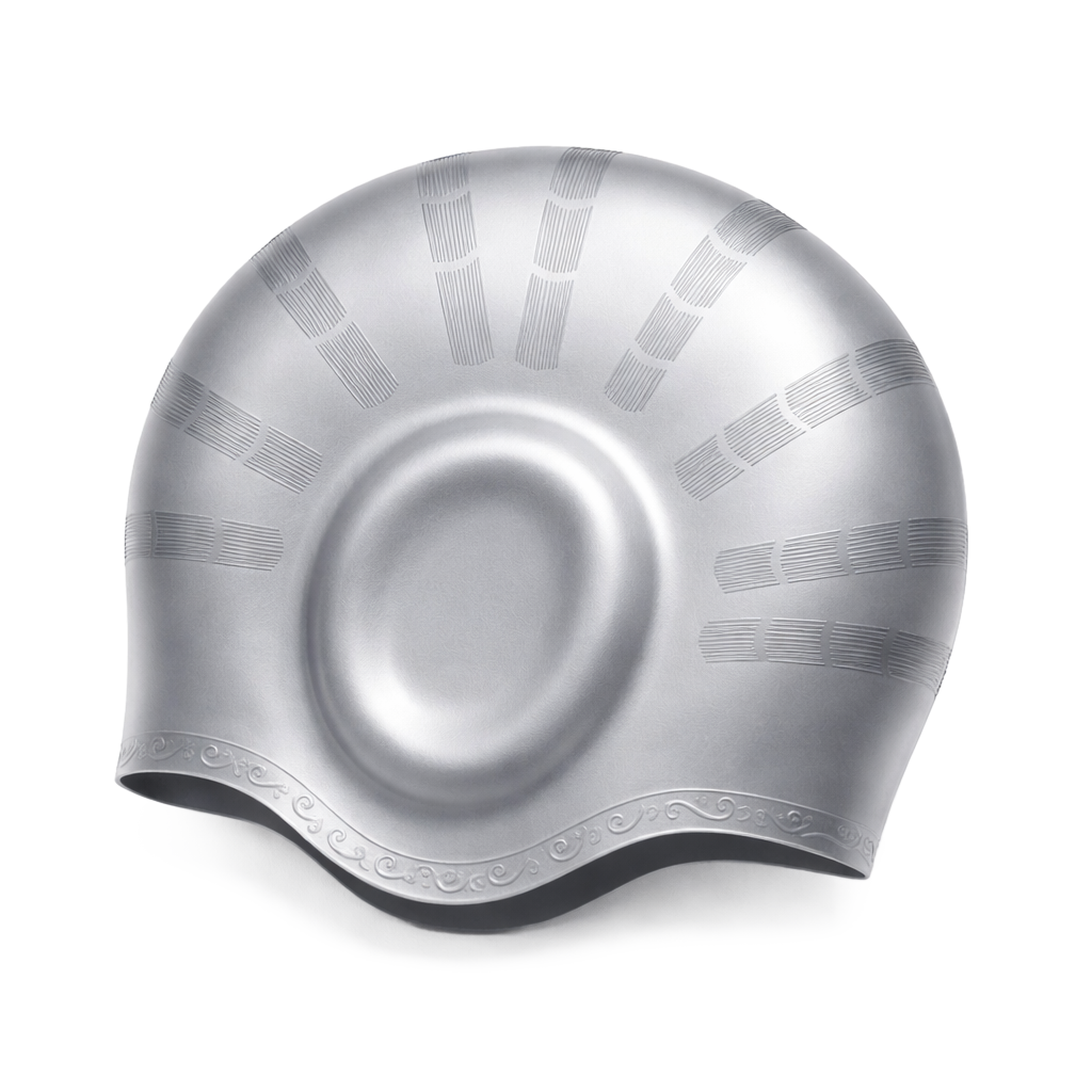 GORRO DE PISCINA EAR PLATEADO