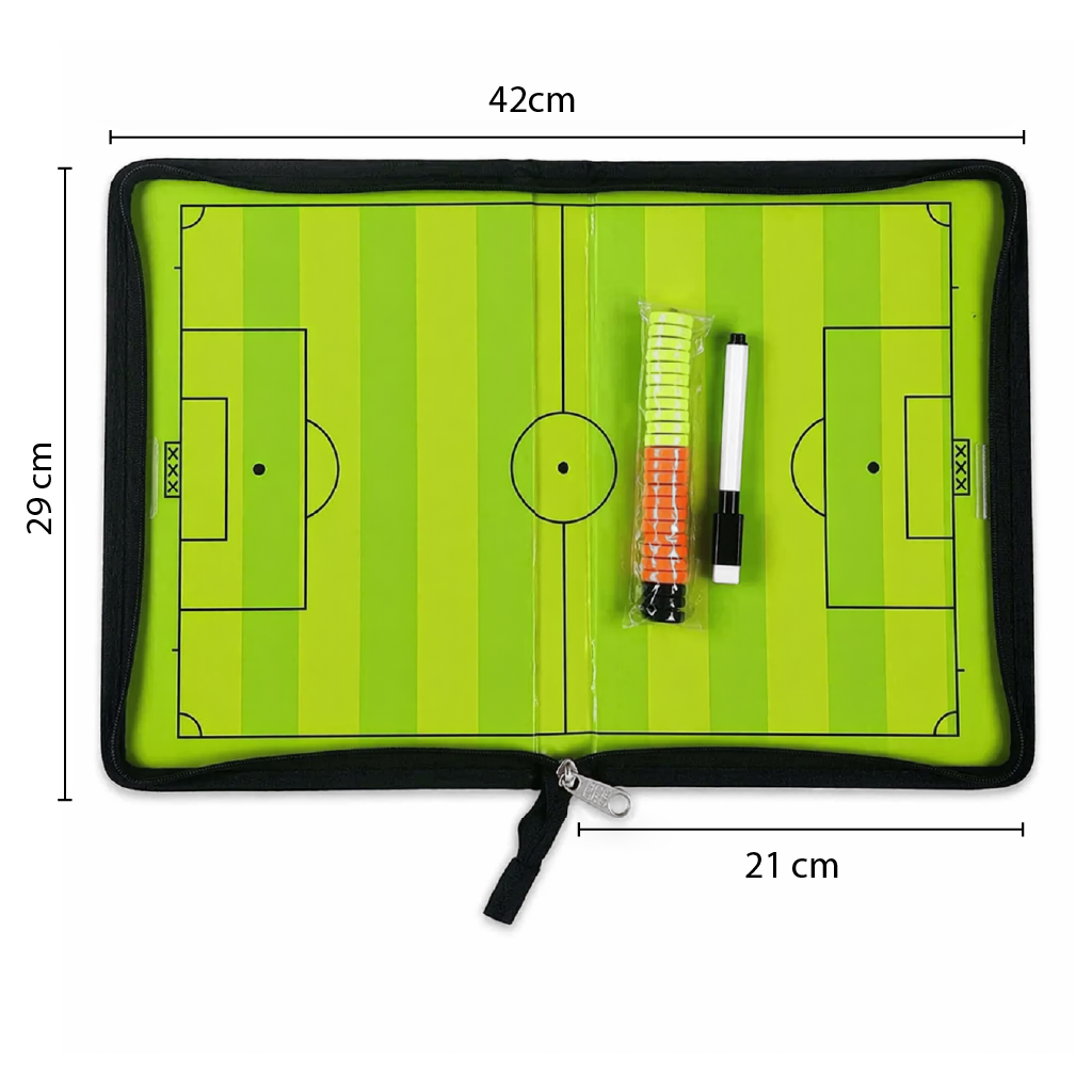 TABLERO ESTRATEGICO FÚTBOL 42x29 CM