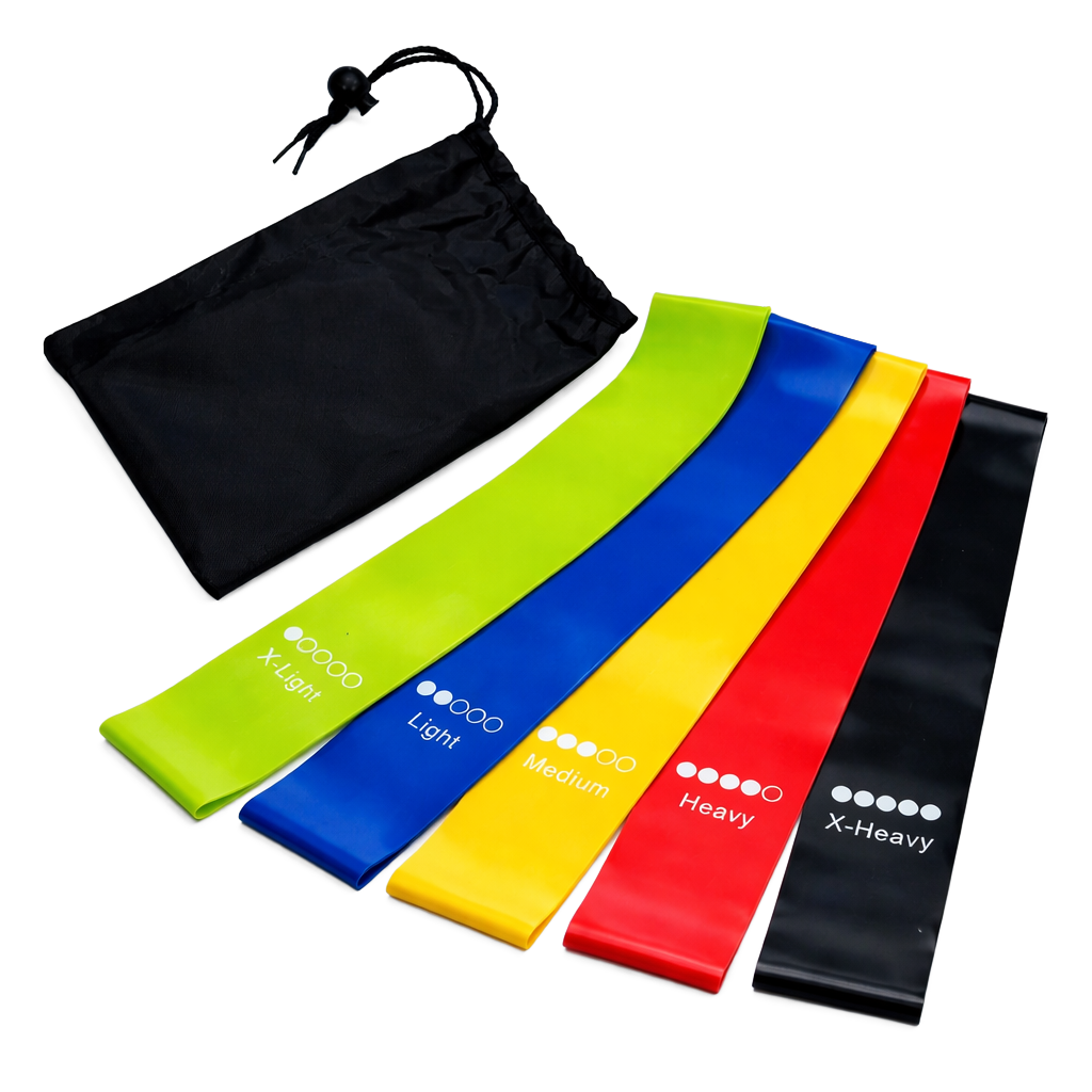 SET DE BANDAS ELASTICAS x5