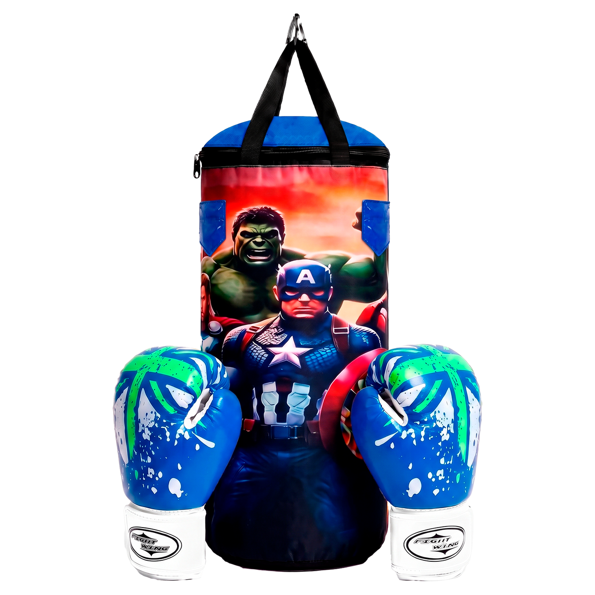 KIT DE BOXEO INFANTIL DE LOS AVENGERS
