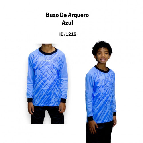 CR-009 BUZO DE ARQUERO AZUL