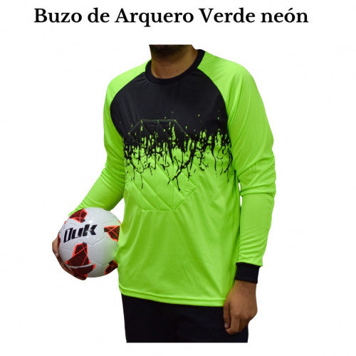 CR-009 BUZO DE ARQUERO VERDE NEON