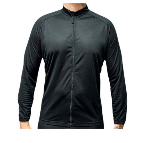 CR-103 CHAQUETA DE CICLISMO NEGRO