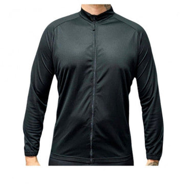 CR-103 CHAQUETA DE CICLISMO NEGRO
