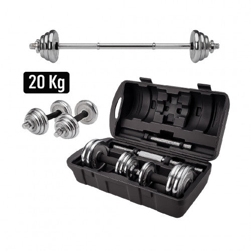 SET DE PESAS 20 KILOS