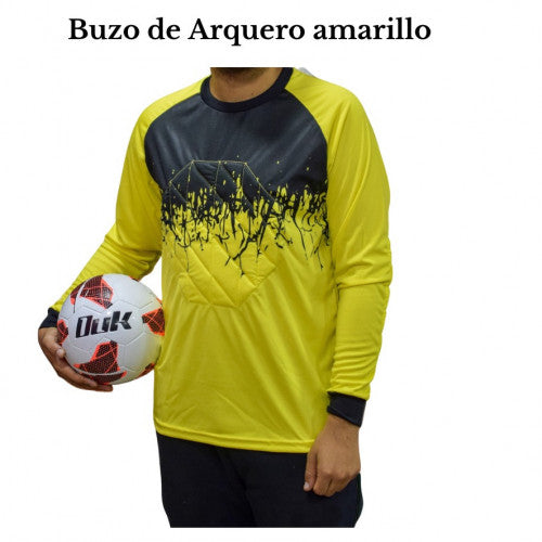 CR-009 BUZO DE ARQUERO AMARILLO