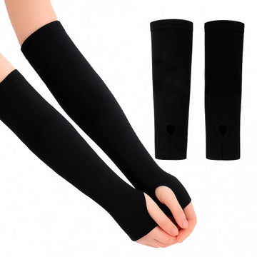 CR-570 MANGA DE PROTECCION PARA VOLEIBOL NEGRO