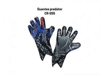 CR-555 GUANTES DE ARQUERO PREDATOR PRO AZUL
