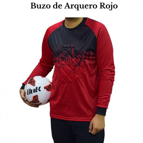 CR-009 BUZO DE ARQUERO ROJO