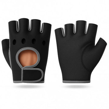 CR-589 GUANTES DE GYM GRIS