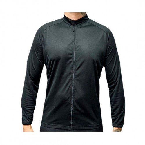 CR-103 CHAQUETA DE CICLISMO NEGRO