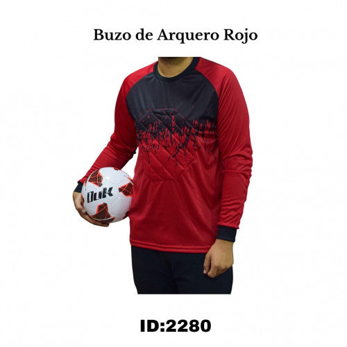 CR-009 BUZO DE ARQUERO ROJO