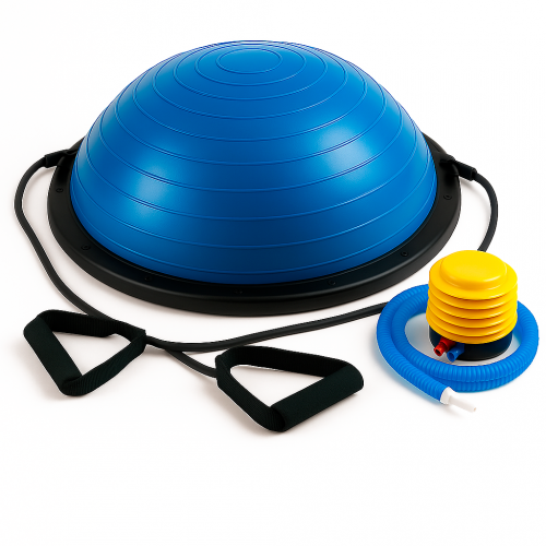 CR-638 BALON BOSU CON BANDAS 58 CM AZUL