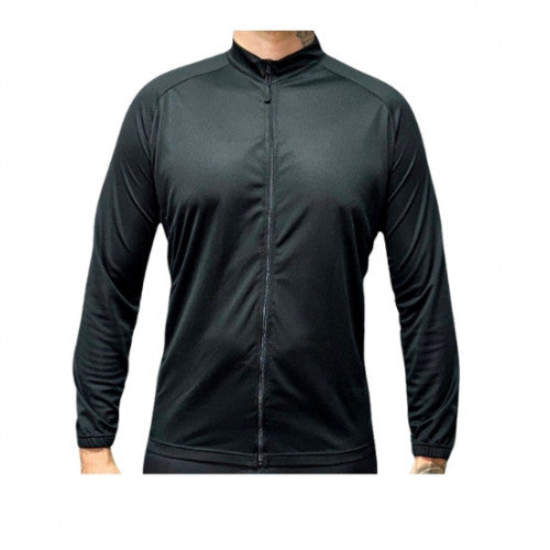 CR-103 CHAQUETA DE CICLISMO NEGRO