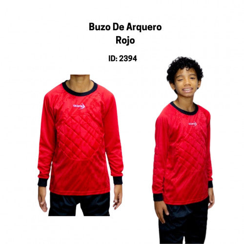 CR-009 BUZO DE ARQUERO ROJO