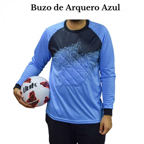 CR-009 BUZO DE ARQUERO AZUL