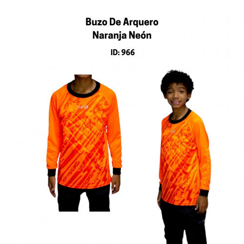 CR-009 BUZO DE ARQUERO NARANJA