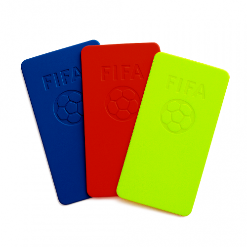 TARJETAS DE ARBITRO x3 FUTBOL SALA