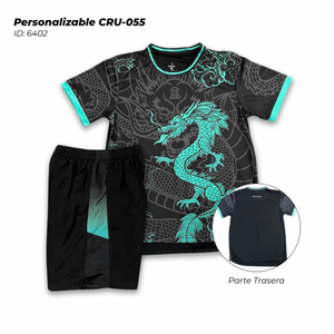 UNIFORME PERSONALIZABLE AQUA DRAGON