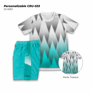 UNIFORME PERSONALIZABLE DIGITAL AQUA