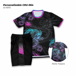 UNIFORME PERSONALIZABLE DRAGON NEON