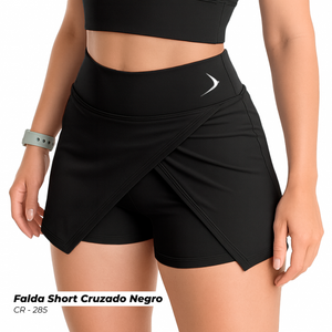 FALDA SHORT CRUZADO