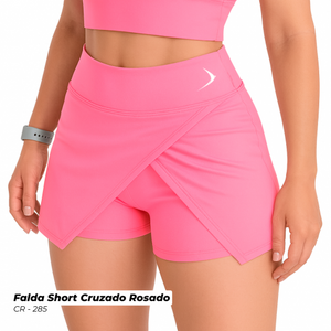 FALDA SHORT CRUZADO