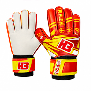 GUANTES DE ARQUERO ANTIFRACTURA HB NEGRO