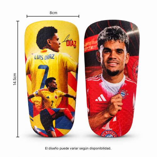 CANILLERAS DE JUGADORES PARA NIÑOS