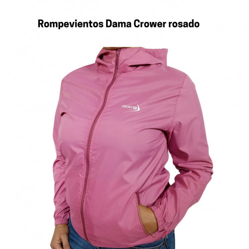 CR-054 ROMPEVIENTOS MUJER ROSADO