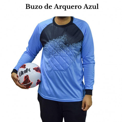 CR-009 BUZO DE ARQUERO AZUL