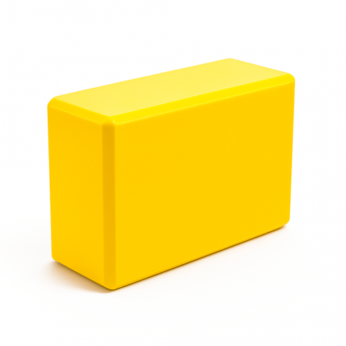 CR-643 CUBO DE YOGA 23 CM AMARILLO