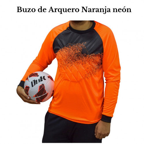CR-009 BUZO DE ARQUERO NARANJA