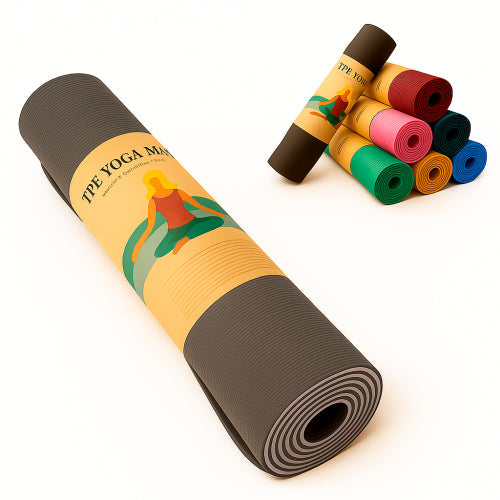 CR-417 COLCHONETA PARA YOGA ECOLOGICA GRIS