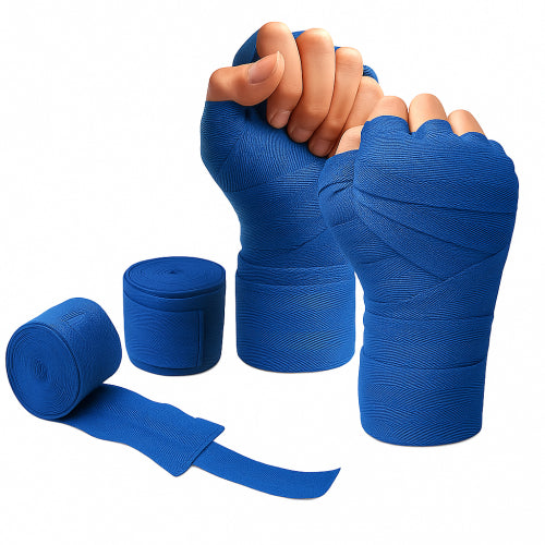CR-465 VENDAS DE BOXEO EN ALGODON 5 M AZUL