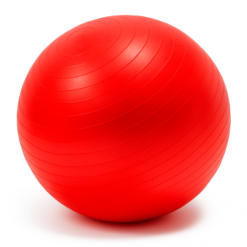 CR-640 BALON DE PILATES Y YOGA 65 CM ROJO