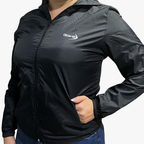 CR-054 ROMPEVIENTOS MUJER NEGRO