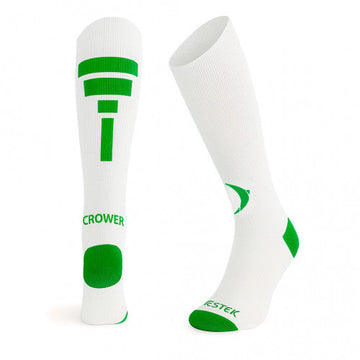 CR-062 MEDIA PROFESIONAL CROWER BLANCO / VERDE CALI