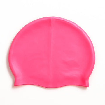 CR-489 GORRO DE PISCINA EN SILICONA ROSADO