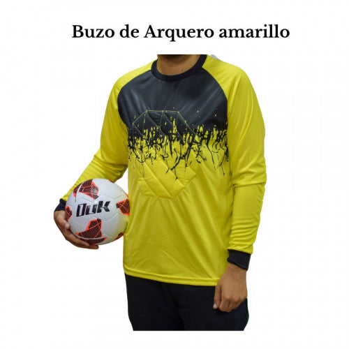 CR-009 BUZO DE ARQUERO AMARILLO