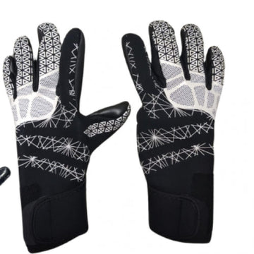 CR-601 GUANTES DE ARQUERO NEGRO