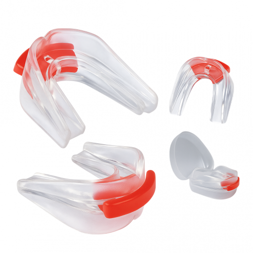 PROTECTOR BUCAL DOBLE TRANSPARENTE
