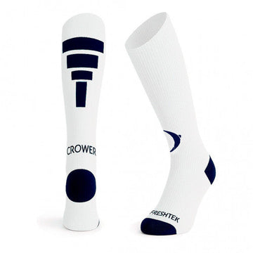 CR-062 MEDIA PROFESIONAL CROWER BLANCO / AZUL OSCURO