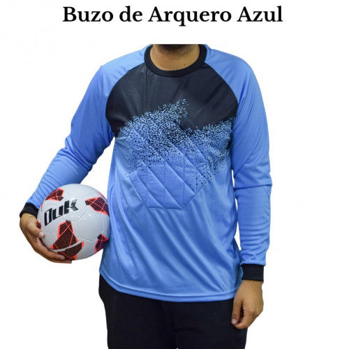 CR-009 BUZO DE ARQUERO AZUL