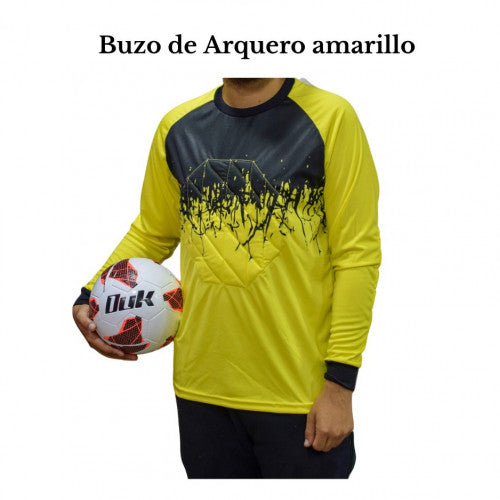 CR-009 BUZO DE ARQUERO AMARILLO