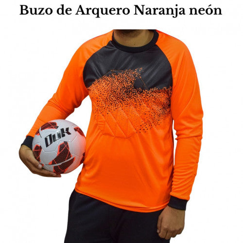 CR-009 BUZO DE ARQUERO NARANJA
