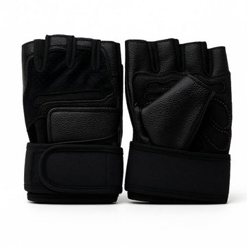CR-631 GUANTES DE GYM NEGRO